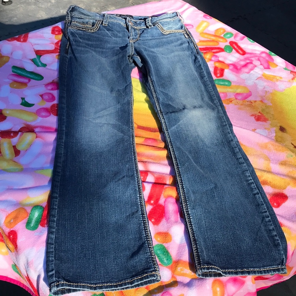 Silver Fluid SUKI Mid Slim boot jeans W31/L31